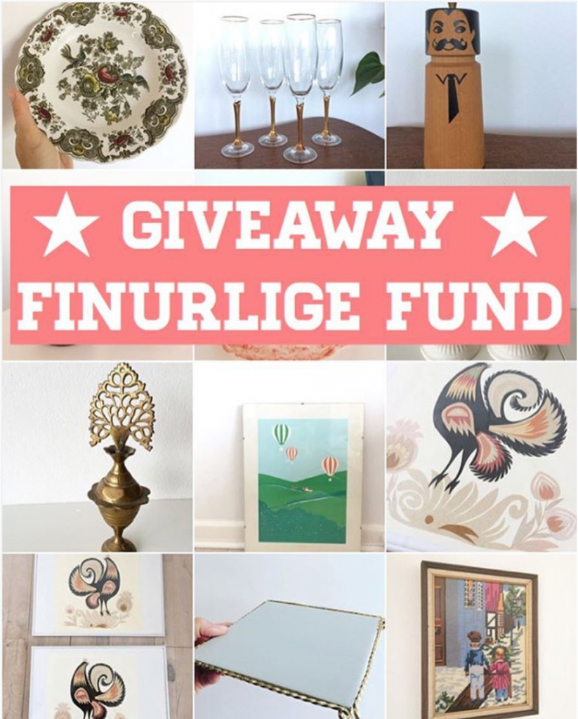 Giveaway instagram finurlige_fund