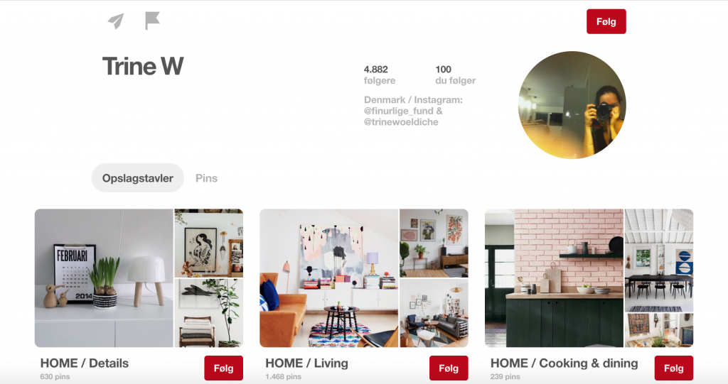 pinterest finurligefund trine wøldiche